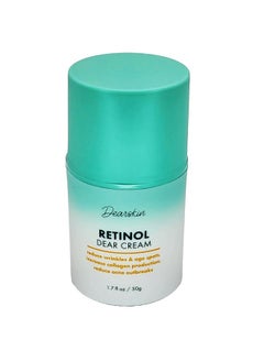 Dearskin Retinol Cream Organic 2.5% Moisturizer Hyaluronic Acid 15% Wrinkles Women And Men Face And Neck With Vitamin E Vitamin B5 Aloe Vera Kosher Glycerin Propolis Jojoba Oil Fragrance Free  - Image 3