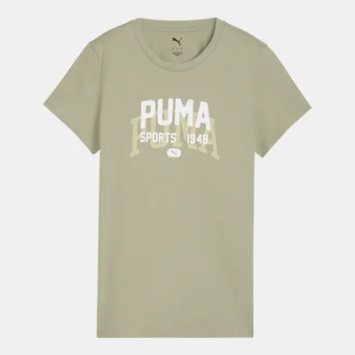 PUMA Women's Graphic Varsity T-Shirt
