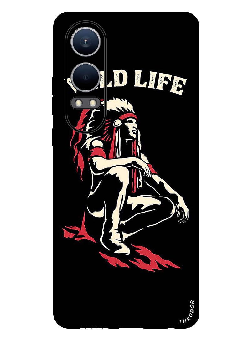 Theodor Protective Case Anti Scratch Shock Proof Bumper Cover For Oppo K12x (China) Wild Life - Image 1