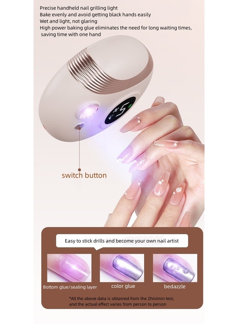 السلامة الكهربائية الأظافر مقطع مع ضوء LED مع مخلفات الأظافر التخزين، معدات الفن الأظافر، نوع-C قابلة لإعادة الشحن السلامة الأظافر مقطع للمولدين حديثي الولادة والرضيع والطفل والطفل الصغير والأطفال والكبار والمسنين - Image 3