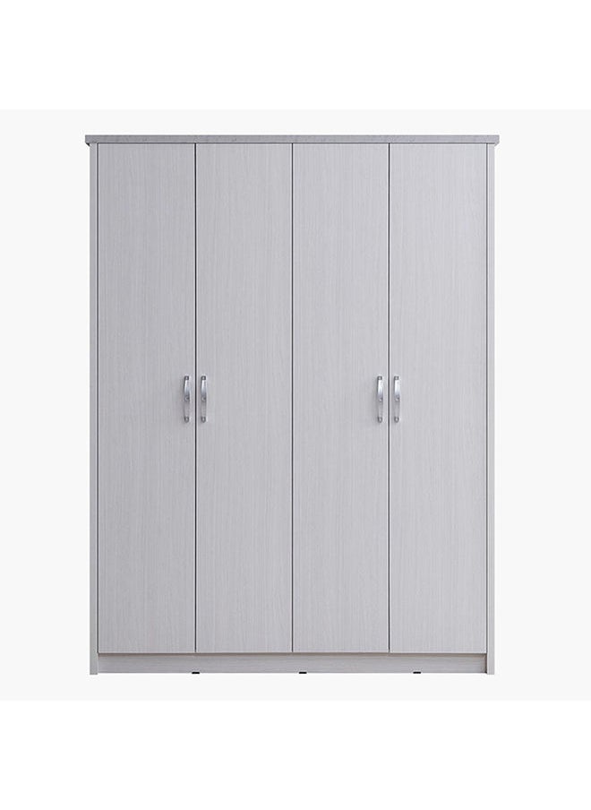 Home Box - Prime 4-Door Wardrobe 55x208x160cm - Image 1