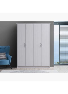 Prime 4-Door Wardrobe 55x208x160cm
