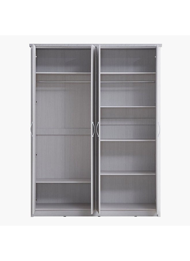 Home Box - Prime 4-Door Wardrobe 55x208x160cm - Image 1