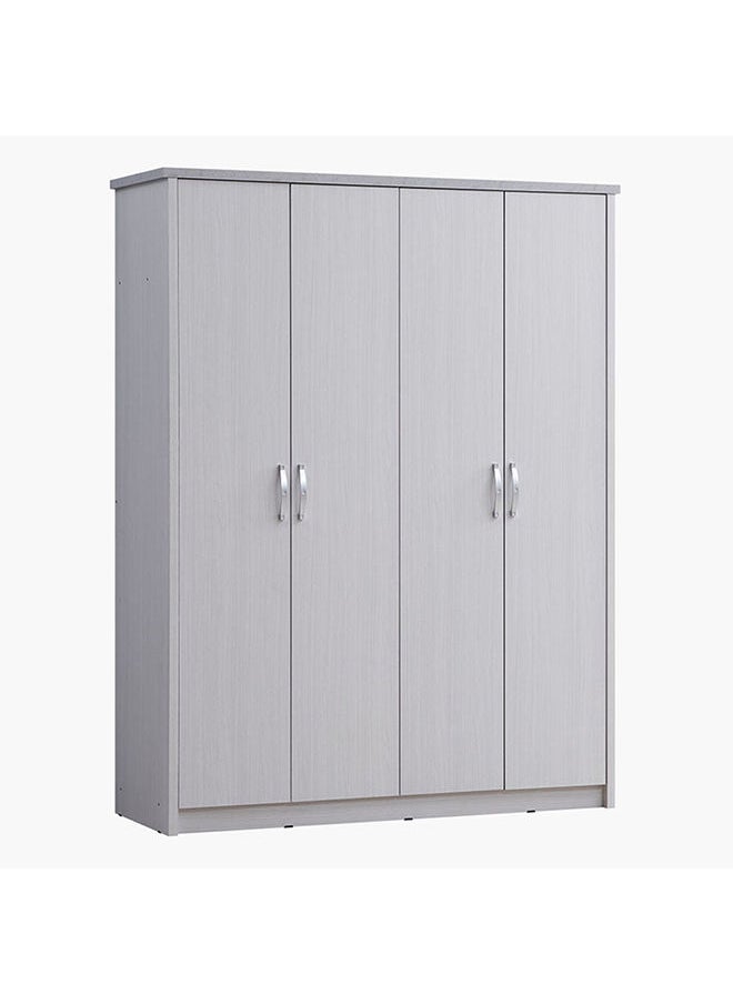 Home Box - Prime 4-Door Wardrobe 55x208x160cm - Image 1