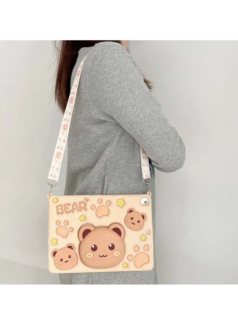 general Child Case for  iPad Mini 6 2021 - Lightweight shock-proof [child-friendly] handle holder with lanyard for iPad Mini 6  8.3 inch - Image 2