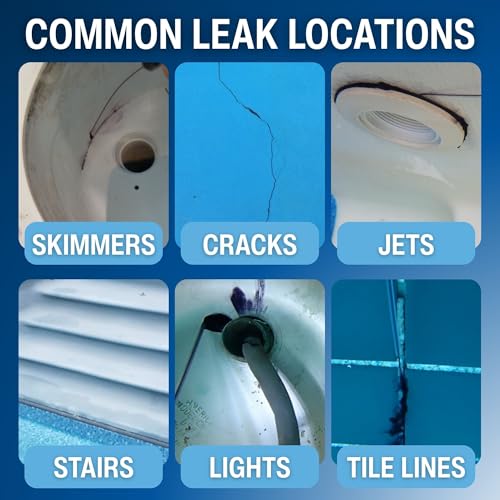 Leakmaster Pool Leak Detection Kit – 8 oz Blue Dye with Reusable Syringe – High-Visibility Leak Finder for Pools, Hot Tubs & Spas – 40+ Refills– Professional Water Tracing Tool - Image 5