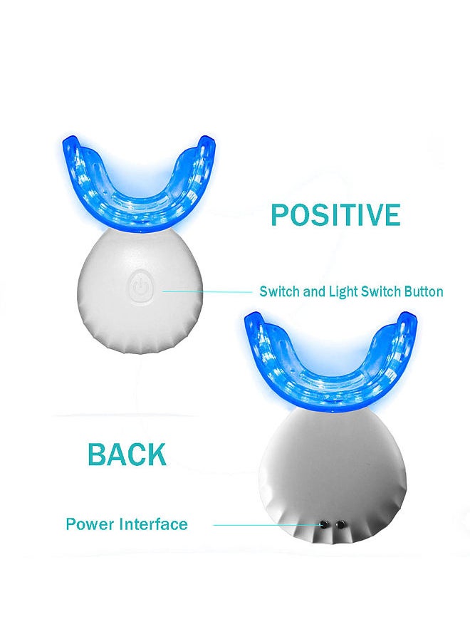 Generic - LED Teeth Whitening Device Portable Teeth Whitening Machine 3 Modes - Red/Blue/Red Blue Light Magnetic Charging - Image 1