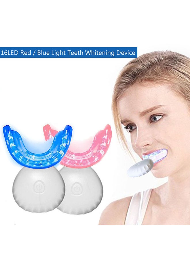 Generic - LED Teeth Whitening Device Portable Teeth Whitening Machine 3 Modes - Red/Blue/Red Blue Light Magnetic Charging - Image 1