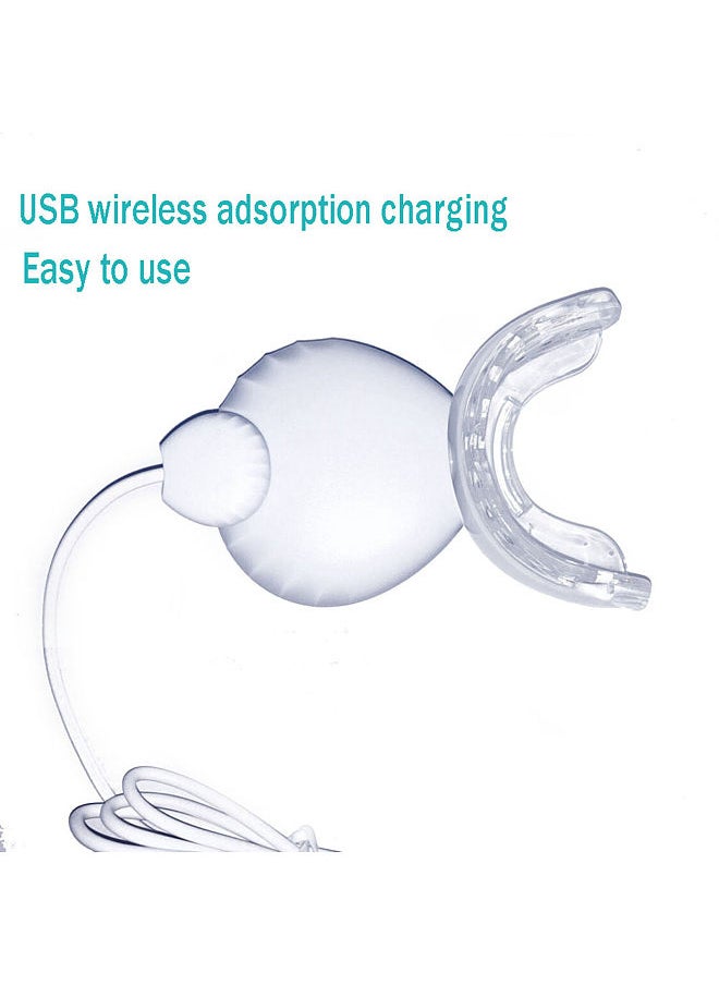 Generic - LED Teeth Whitening Device Portable Teeth Whitening Machine 3 Modes - Red/Blue/Red Blue Light Magnetic Charging - Image 1