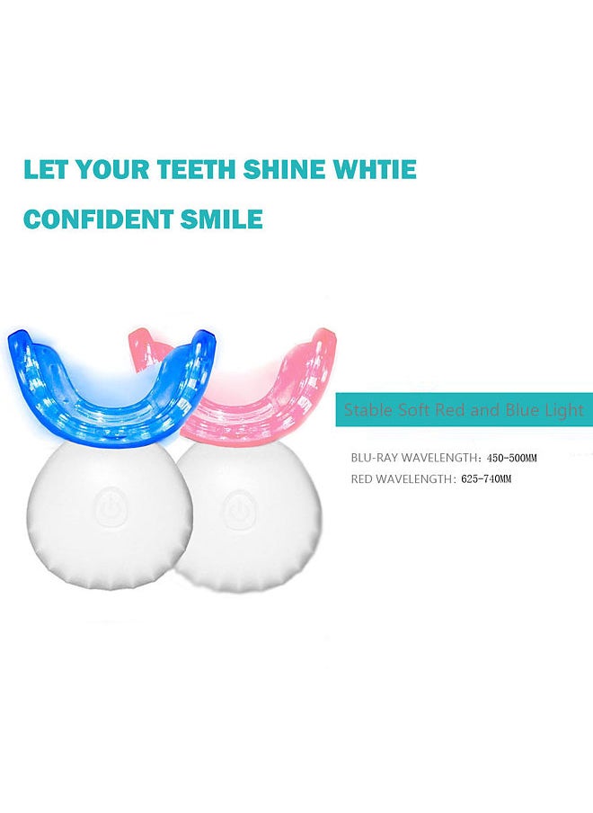 Generic - LED Teeth Whitening Device Portable Teeth Whitening Machine 3 Modes - Red/Blue/Red Blue Light Magnetic Charging - Image 1