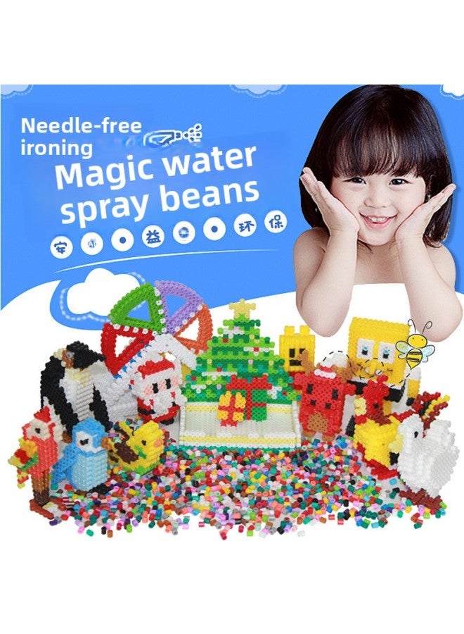 Youken Water Sticky Beads Handmade Diy Children's Day Gift Educational Toys Spelling Beans Water Mist Magic Beads-Color:Hat Shape Water Beans - Image 1