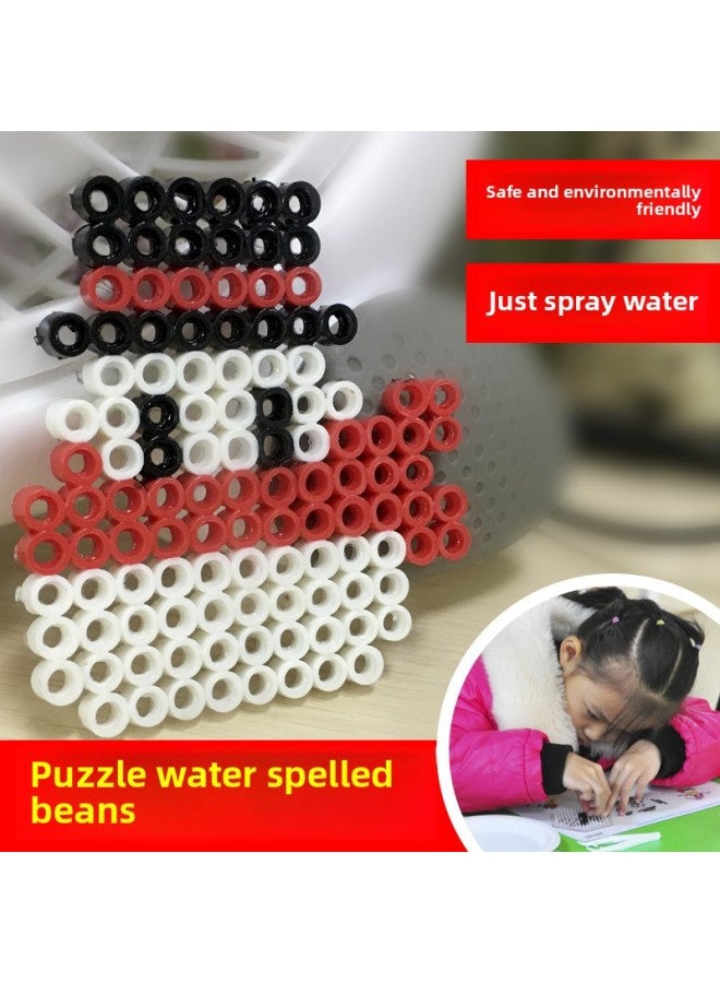 Youken Water Sticky Beads Handmade Diy Children's Day Gift Educational Toys Spelling Beans Water Mist Magic Beads-Color:Hat Shape Water Beans - Image 3