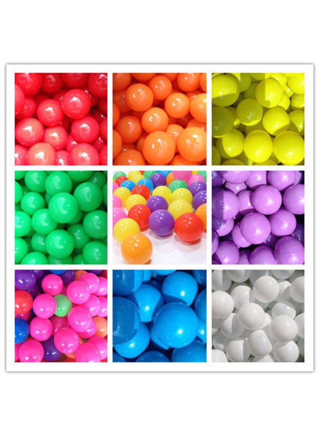 Net Red Wave Ball Manufacturers Thickened Ball Pool Baby Ball Playground Toy Ball Million Ocean Ball Wholesale-Color:Transparent Ocean Ball-Diameter:Environmental Protection Extra Thick 5.5cm