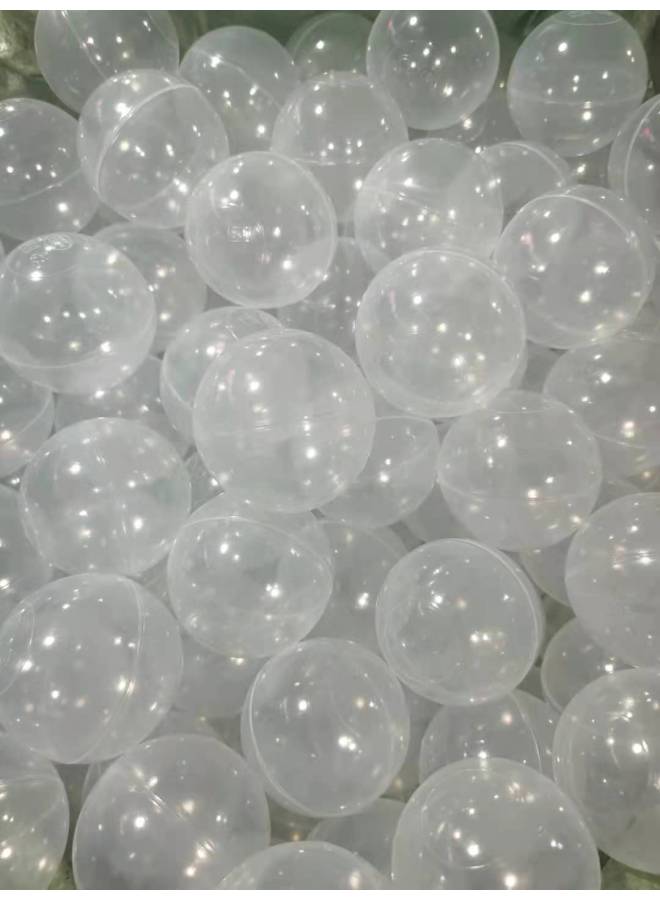 Net Red Wave Ball Manufacturers Thickened Ball Pool Baby Ball Playground Toy Ball Million Ocean Ball Wholesale-Color:Transparent Ocean Ball-Diameter:Environmental Protection Extra Thick 5.5cm