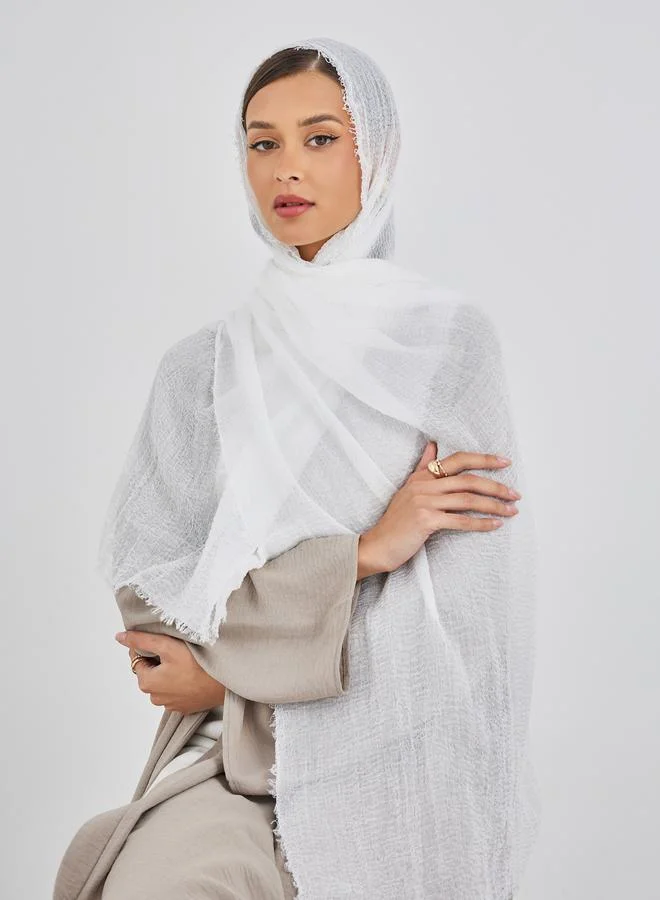 ستايلي Styli Solid Chiffon Hijab