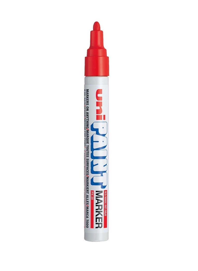Uniball 1-Piece Medium Bullet Tip Marker Red Ink  - Image 2