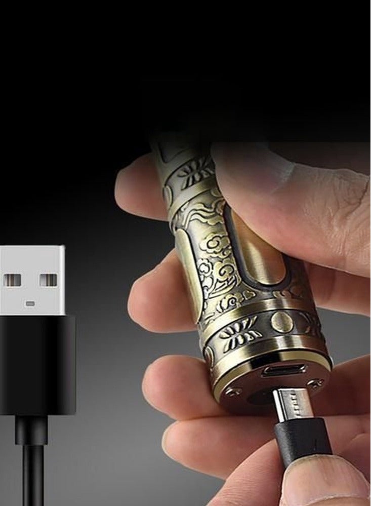 ELTRAZONE Professional Rechargeable Electric Hair Trimmer Kit Gold - Image 2