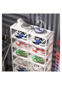 Home Box خزانة أحذية غاتسبي 16 زوج مع 16 باب 28.5 × 170 × 74 سم  - Image 3