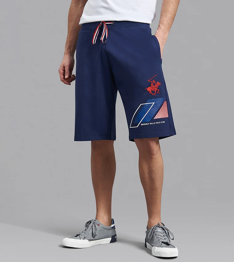 بيفرلي هيلز بولو كلوب شورت رجالي مطبوع