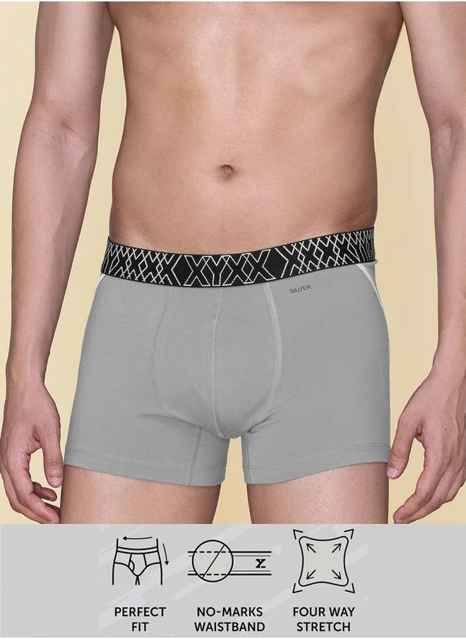 XYXX Cotton Stretch Brief with Textured Elastic