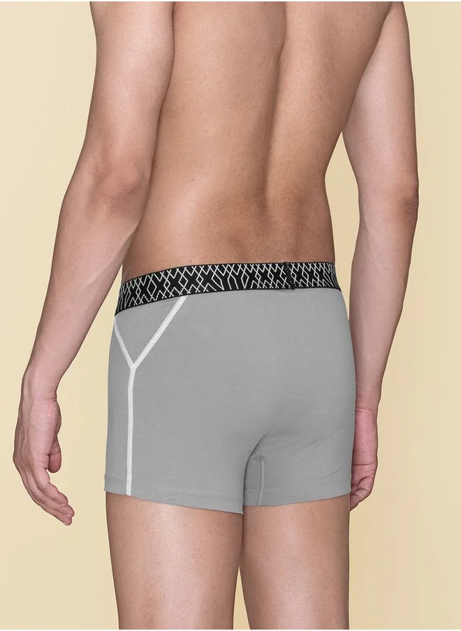 اكس واي اكس اكس Cotton Stretch Brief with Textured Elastic