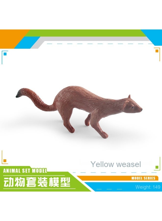 NIBEMINENT Realistic Wild Animal Model Figurine