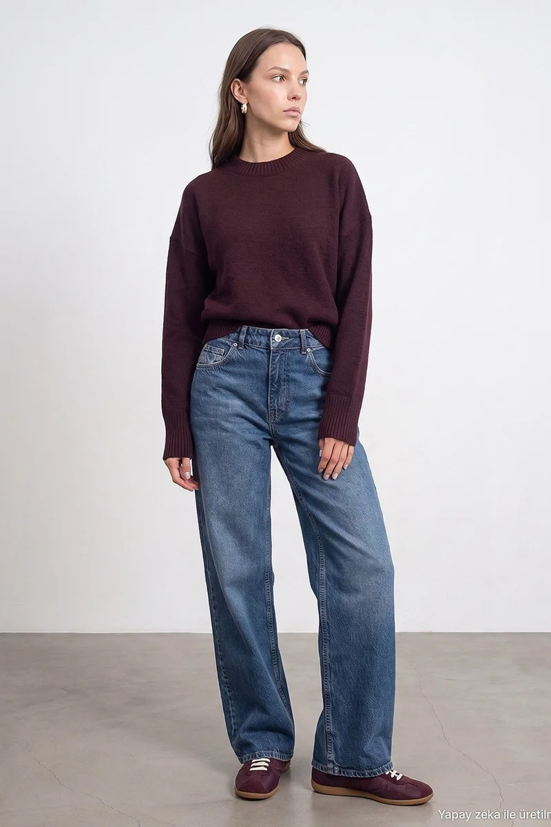 DILVIN Women's Cotton Jeans