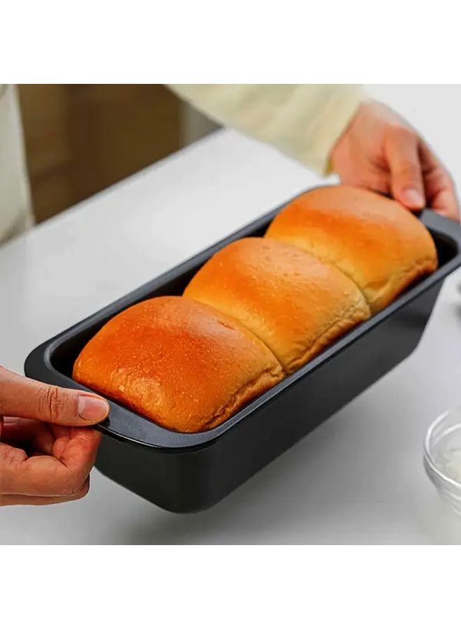 2 Piece Set Non Stick Baking Trays Loaf Pans Cake Molds Pizza Tray For Bread Toast Pastries - Image 5
