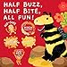 Randimals Plush Toy Stuffed Animal Mix Bee Tyrannosaurus Hybrid Stuffed Animals for Girls Boys Huggable Soft Animal Characters Cute Plushies Unique Toys for Discovery Adventure - Image 3