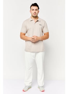 RBX Men Sportswear Fit Short Sleeve Outdoor Polo Shirt, Light Grey  - Image 2