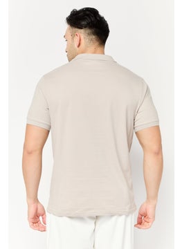 RBX Men Sportswear Fit Short Sleeve Outdoor Polo Shirt, Light Grey  - Image 4