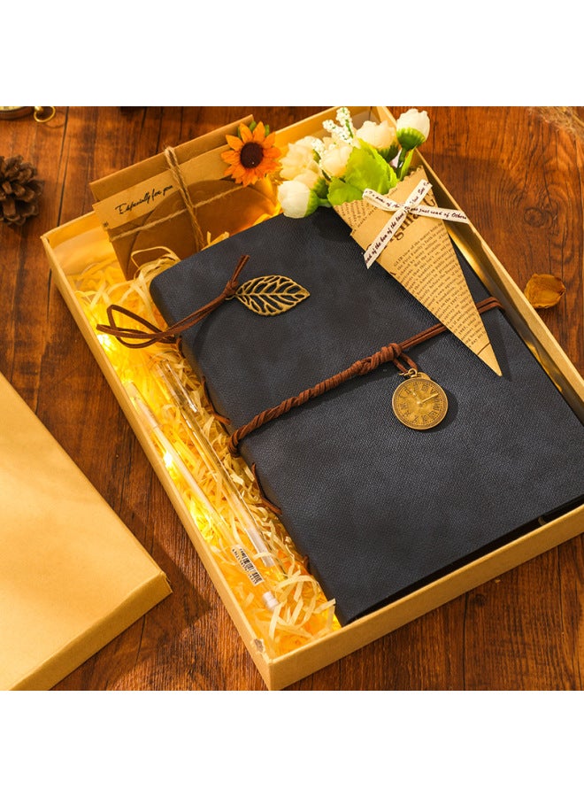 Chic Vintage Diy Album With Gift Box Star-chasing Bill Collection Book Hot Handmade Scrapbook Memoirs - Image 1