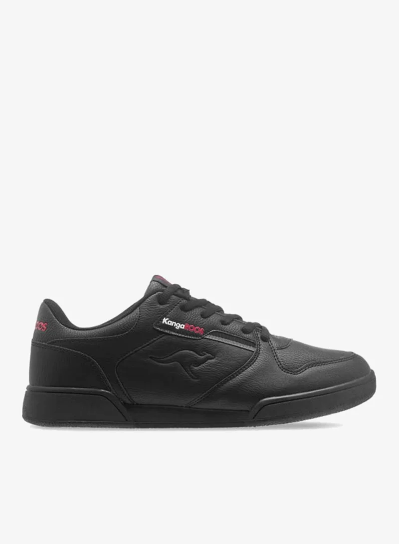 kangaROOS BLACK Women's Solid Lace-Up Sports Shoes for Women | Best Price UAE