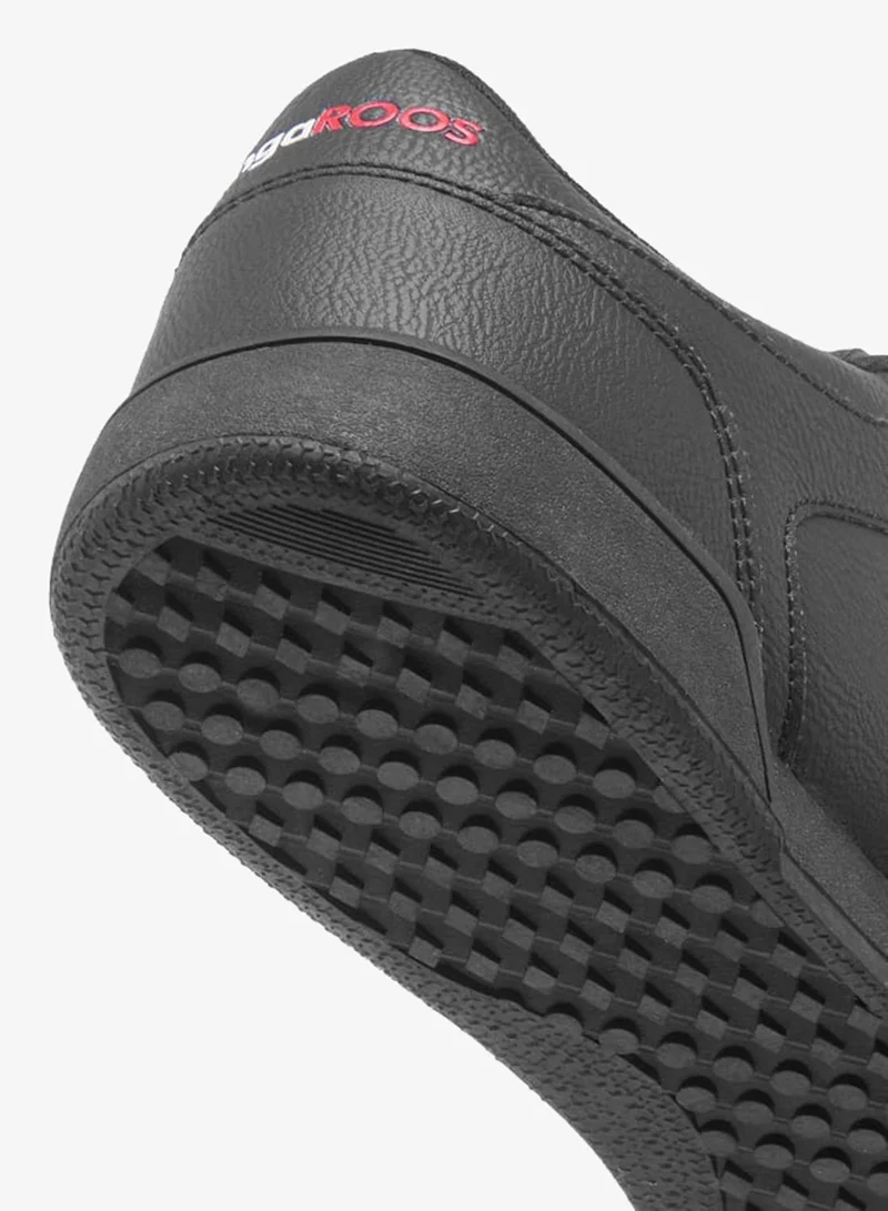 kangaROOS BLACK Women's Solid Lace-Up Sports Shoes for Women | Best Price UAE
