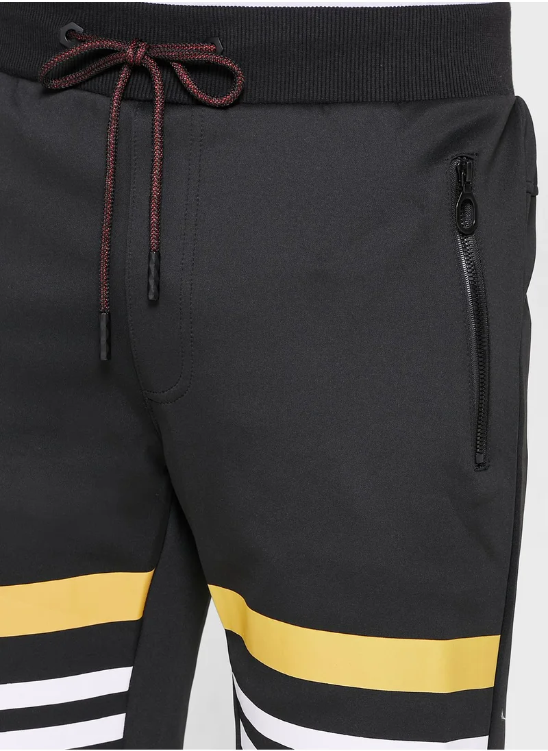 Seventy Five Stripes Detailed Shorts