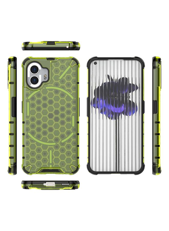 اس-توب جراب هاتف Case For Nothing Phone 2 المقاوم للصدمات بتصميم خلية النحل - Image 3