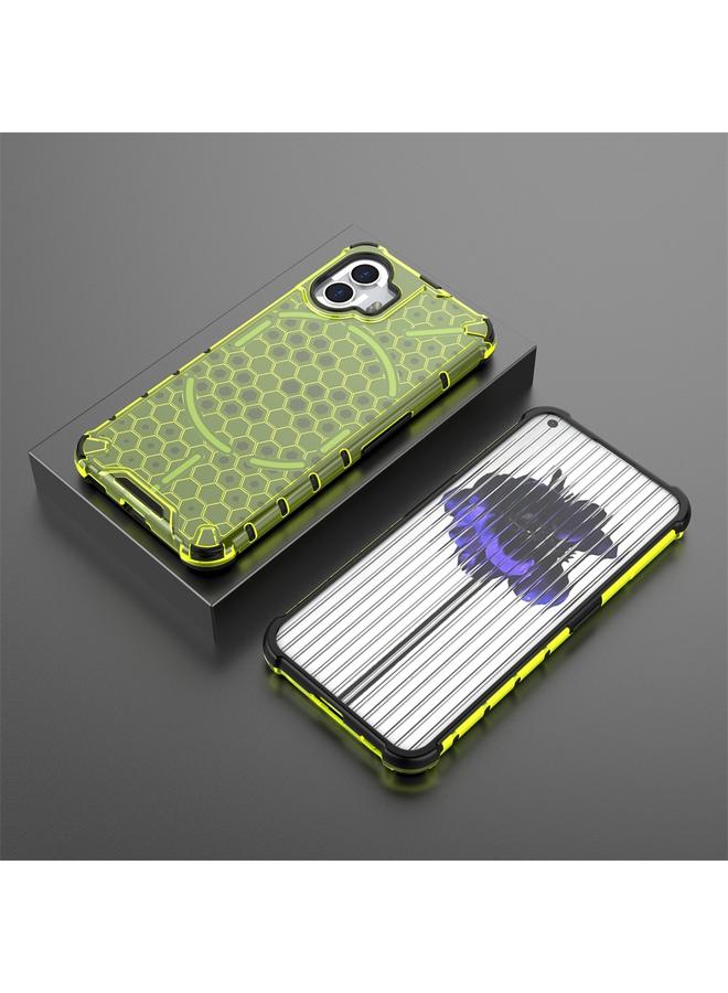 اس-توب جراب هاتف Case For Nothing Phone 2 المقاوم للصدمات بتصميم خلية النحل - Image 2