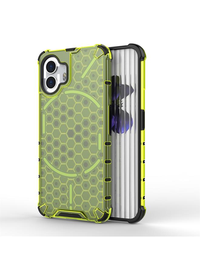اس-توب جراب هاتف Case For Nothing Phone 2 المقاوم للصدمات بتصميم خلية النحل - Image 1