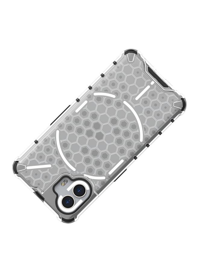 اس-توب جراب هاتف Case For Nothing Phone 2 المقاوم للصدمات بتصميم خلية النحل - Image 5