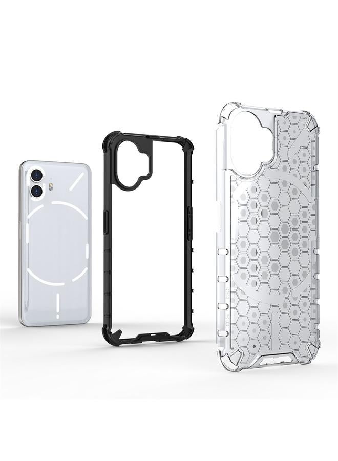 اس-توب جراب هاتف Case For Nothing Phone 2 المقاوم للصدمات بتصميم خلية النحل - Image 4