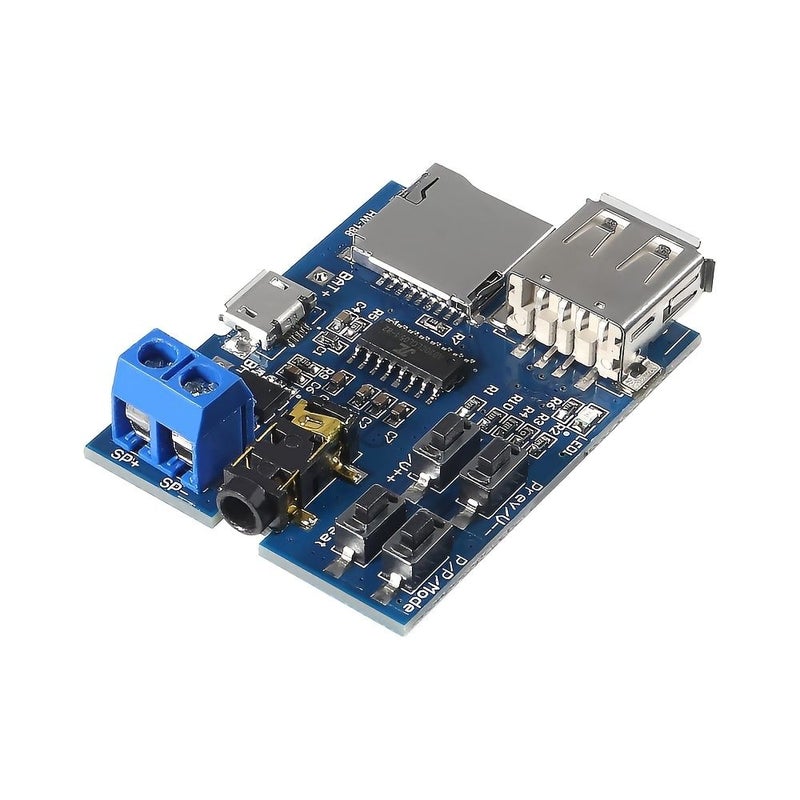 5pcs MP3 Lossless Decoder Player Module With Audio Amplifier Support TF Card And USB - Image 4