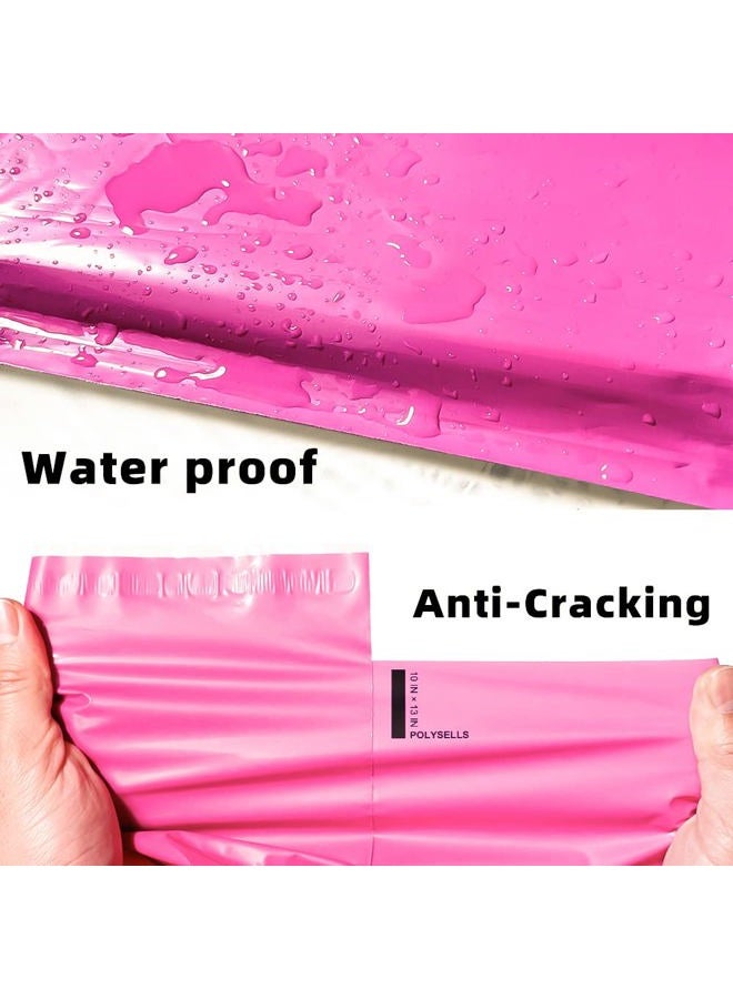POLYSELLS 500 pcs 14.5x19 Inches Pink Poly Mailers Shipping Envelopes, Strong Adhesive Sealing, Waterproof, and Tear-resistant Postal Mailing Bags for Clothing, Books, and Accessories - Image 2