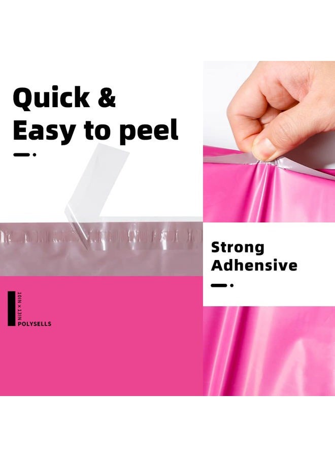 POLYSELLS 500 pcs 14.5x19 Inches Pink Poly Mailers Shipping Envelopes, Strong Adhesive Sealing, Waterproof, and Tear-resistant Postal Mailing Bags for Clothing, Books, and Accessories - Image 3