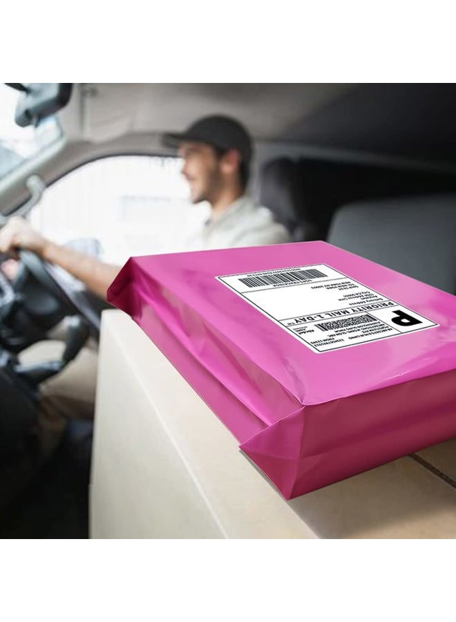 POLYSELLS 500 pcs 14.5x19 Inches Pink Poly Mailers Shipping Envelopes, Strong Adhesive Sealing, Waterproof, and Tear-resistant Postal Mailing Bags for Clothing, Books, and Accessories - Image 5