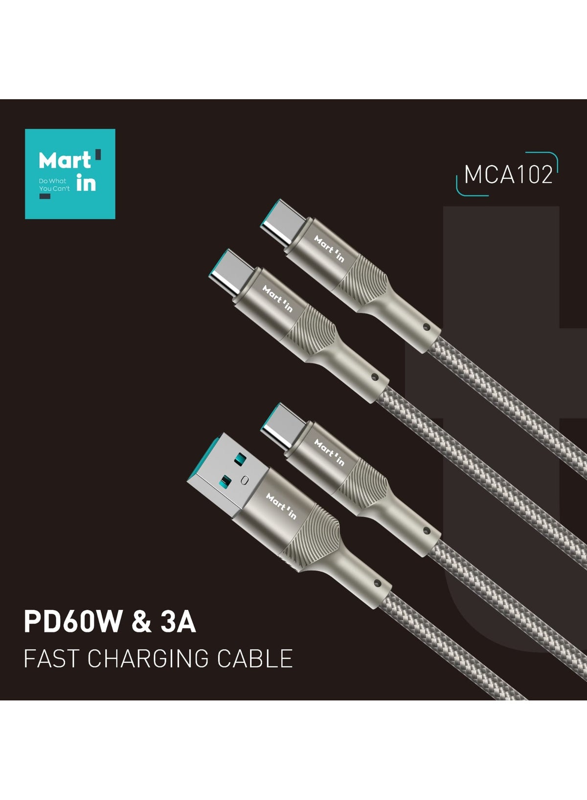 مارتن Martin type-c Charging Cable typec 60W