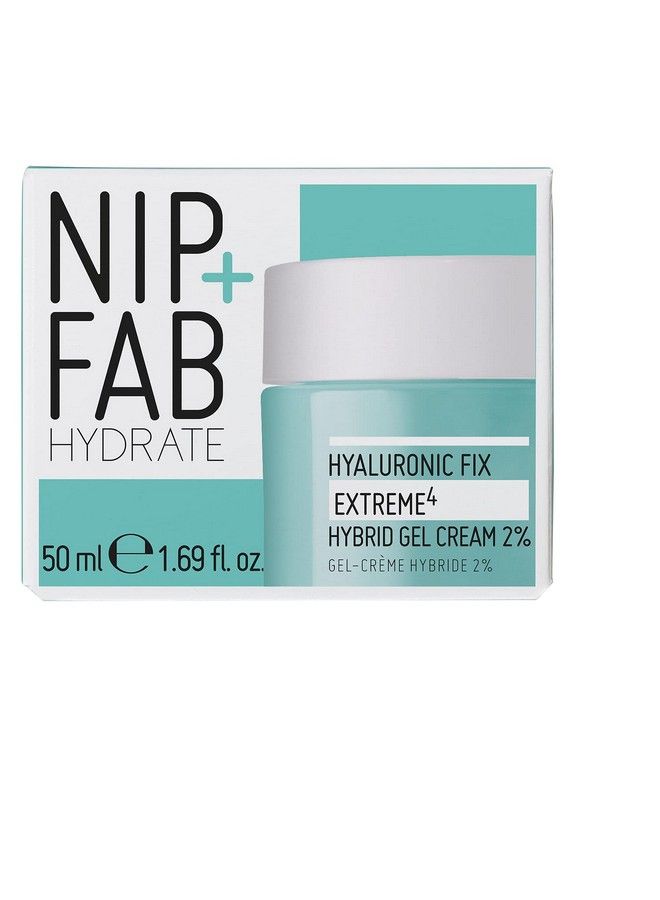 NIP+FAB Nip + Fab 2% Hyaluronic Acid Gel Cream For Face Antiaging Hydrating Moisturizer For Fine Lines And Wrinkles Skinplumping Skin Care Smoothing Moisturizing Multicolor 50Ml - Image 3