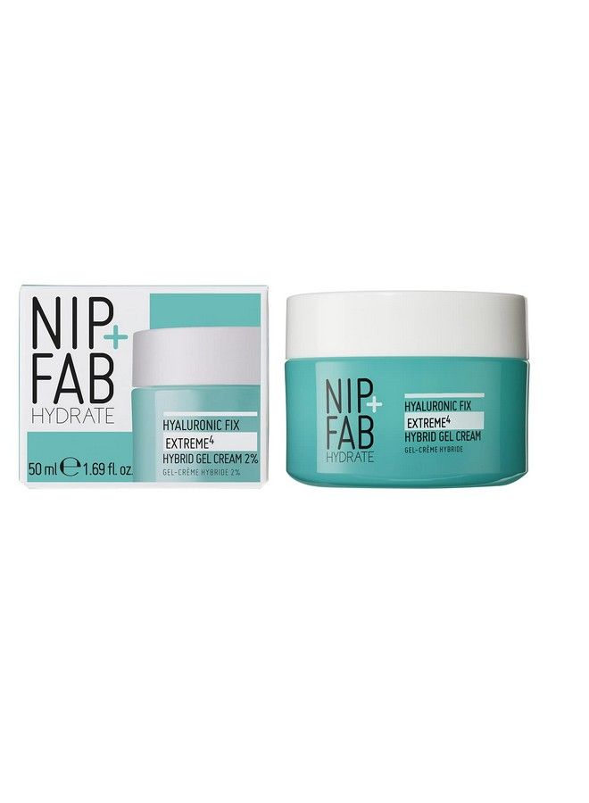 NIP+FAB Nip + Fab 2% Hyaluronic Acid Gel Cream For Face Antiaging Hydrating Moisturizer For Fine Lines And Wrinkles Skinplumping Skin Care Smoothing Moisturizing Multicolor 50Ml - Image 2