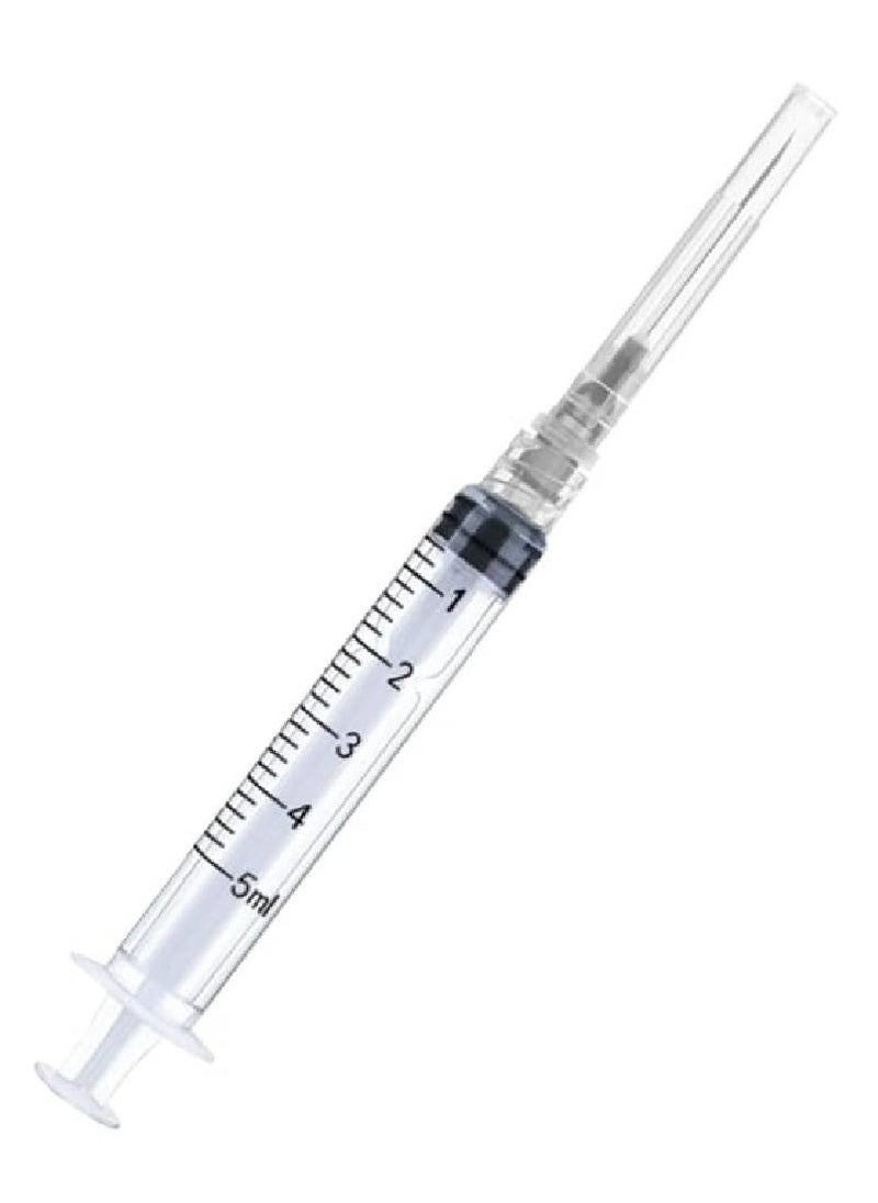 MEDIX Disposable 5 ml Syringe, 10 Pieces  - Image 1