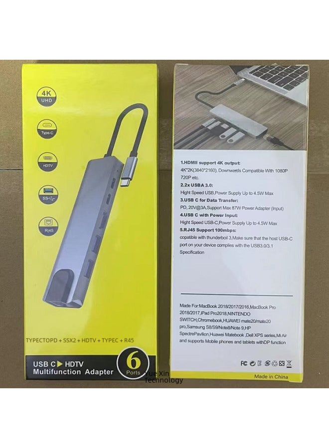 نيوترل محول من Type-C إلى HDMI - محطة إرساء ذكية متعددة الوظائف 8 في 1 مع شحن سريع للحواسيب المحمولة والأجهزة اللوحية - Image 2