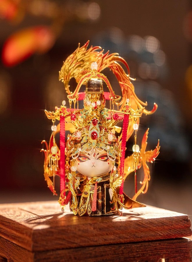 مو ألغاز معدنية ثلاثية الأبعاد من MU للكبار، لبناء مجسمات مصغرة لشخصيات ميوي، الإمبراطورة الأرملة، والقطة الصغيرة. مجموعات نماذج معدنية مصغرة بتصميمات مستوحاة من القطط، مثالية للتجميع الذاتي، وهدايا أعياد الميلاد ورأس السنة، وديكورات منزلية ومكتبية. - Image 4